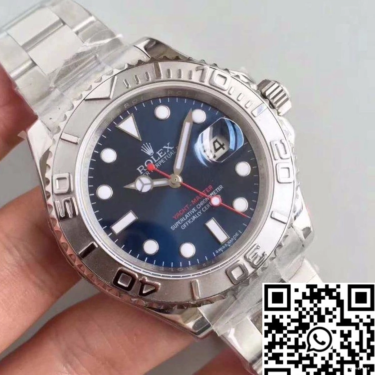 Resilient Dial JF 1259 Yacht-Master Rolex 116622 Blue 40MM Factory 0814